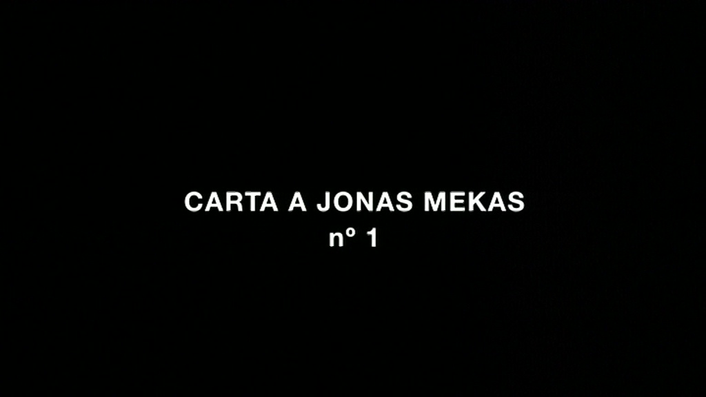 A Letter to Jonas Mekas no.1 (8 November 2009, José Luis Guérin)