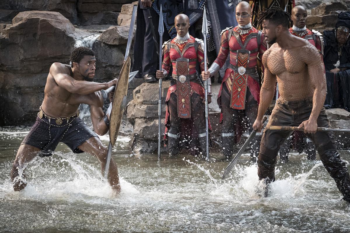 (1) Promotiebeeld voor Black Panther (Ryan Coogler, 2018)