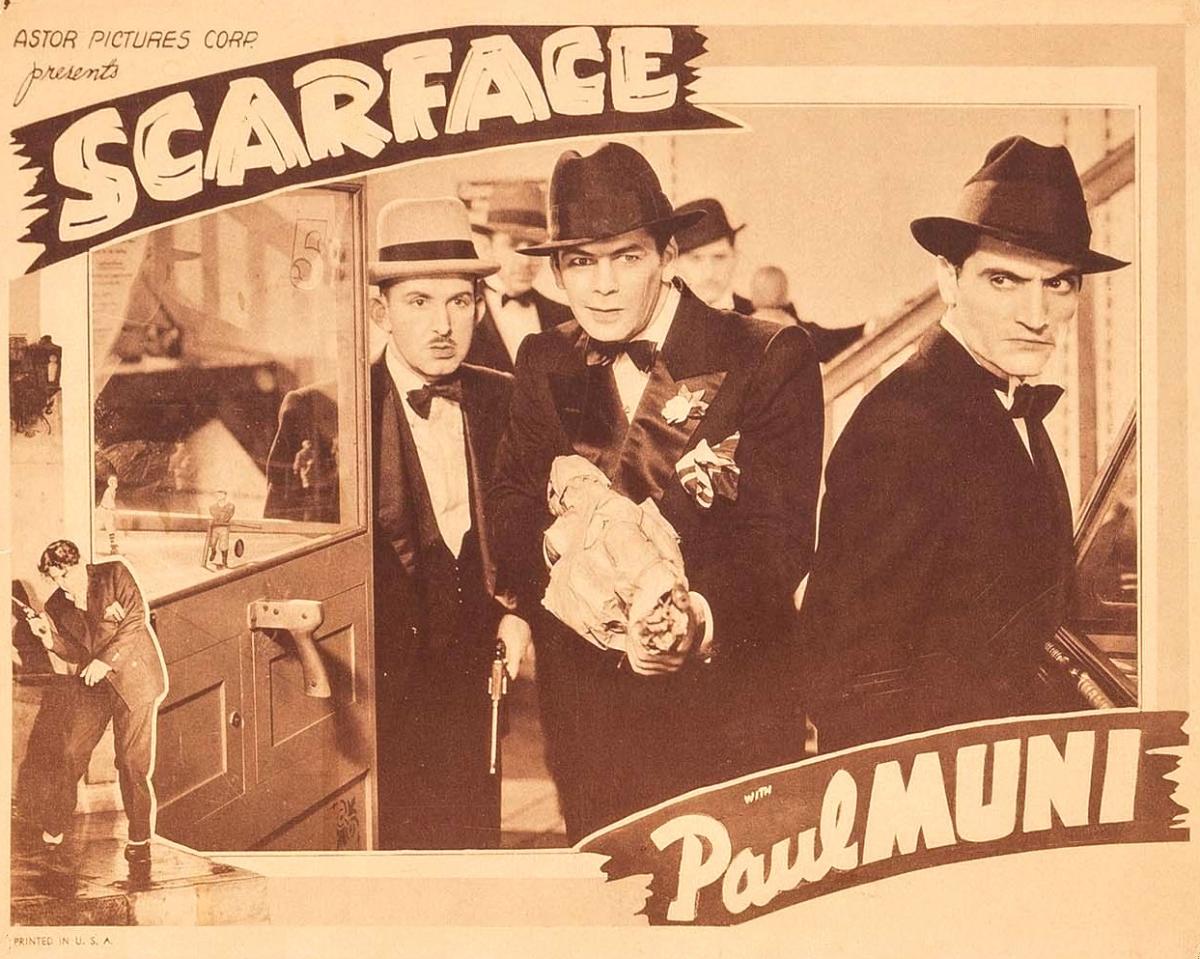 Scarface lobby card