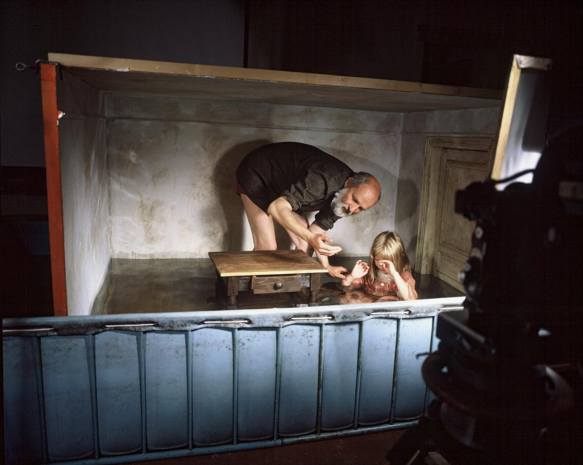 Jan Švankmajer and Kristýna Kohoutová (Alice)