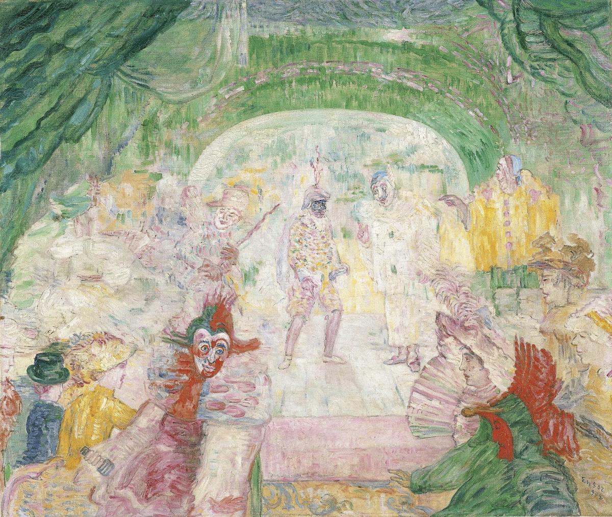 Theatre of Masks (James Ensor, 1908)