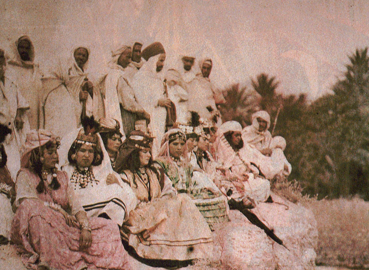 (1) Autochrome taken in Biskra and Tlemcen (1922)