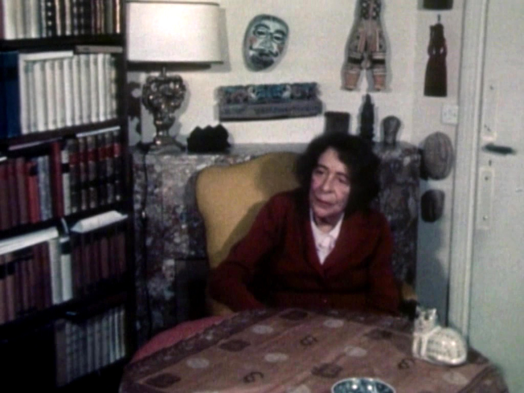 (4) Lotte H. Eisner im Filmemigration aus Nazideutschland (Günter Peter Straschek, 1975)